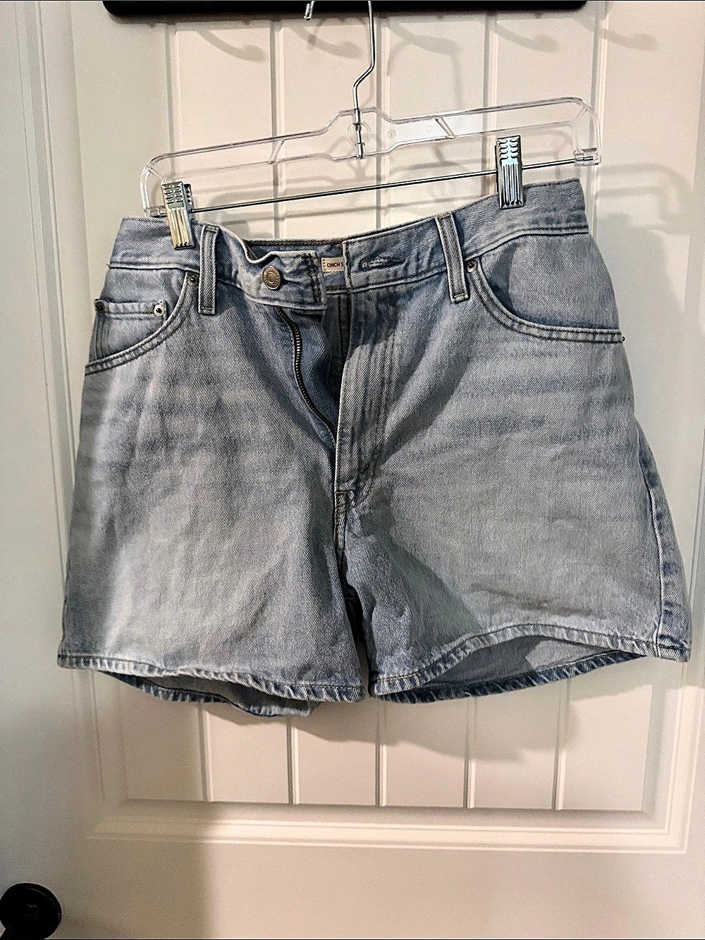 Levi's Cinch Shorts Denim Jean Shorts Waist 29